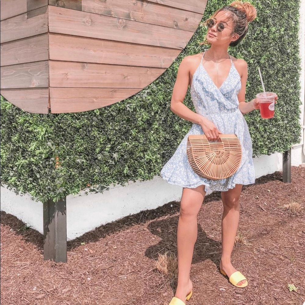 Kimchi Blue Sabrina Ruffle Wrap Dress/ 5 for $25